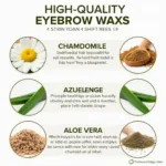 Best Professional Eyebrow Wax Ingredients