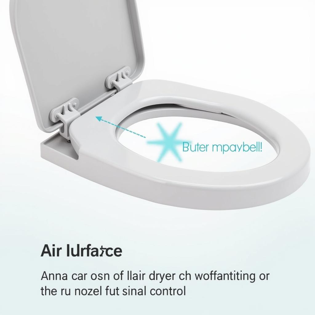 Bidet Seat with Dryer