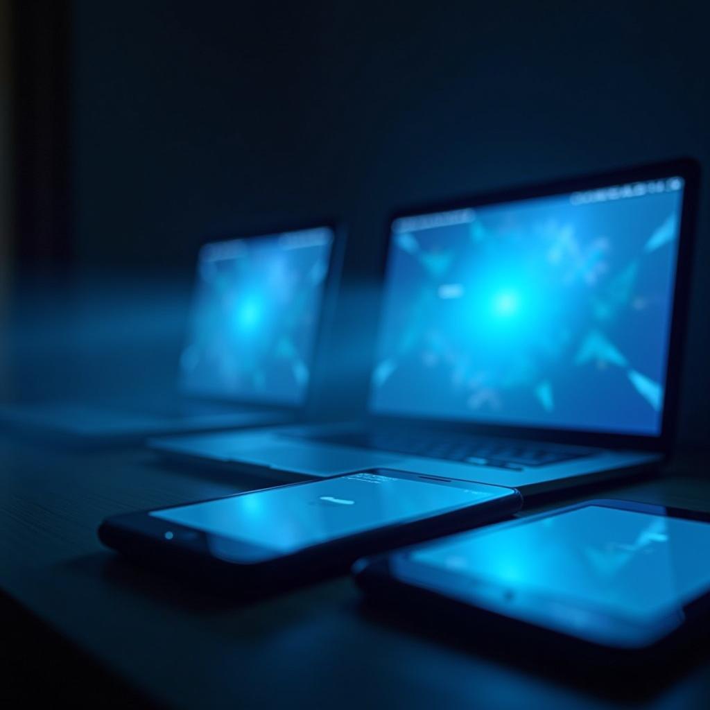 Blue Light Emitting from Devices