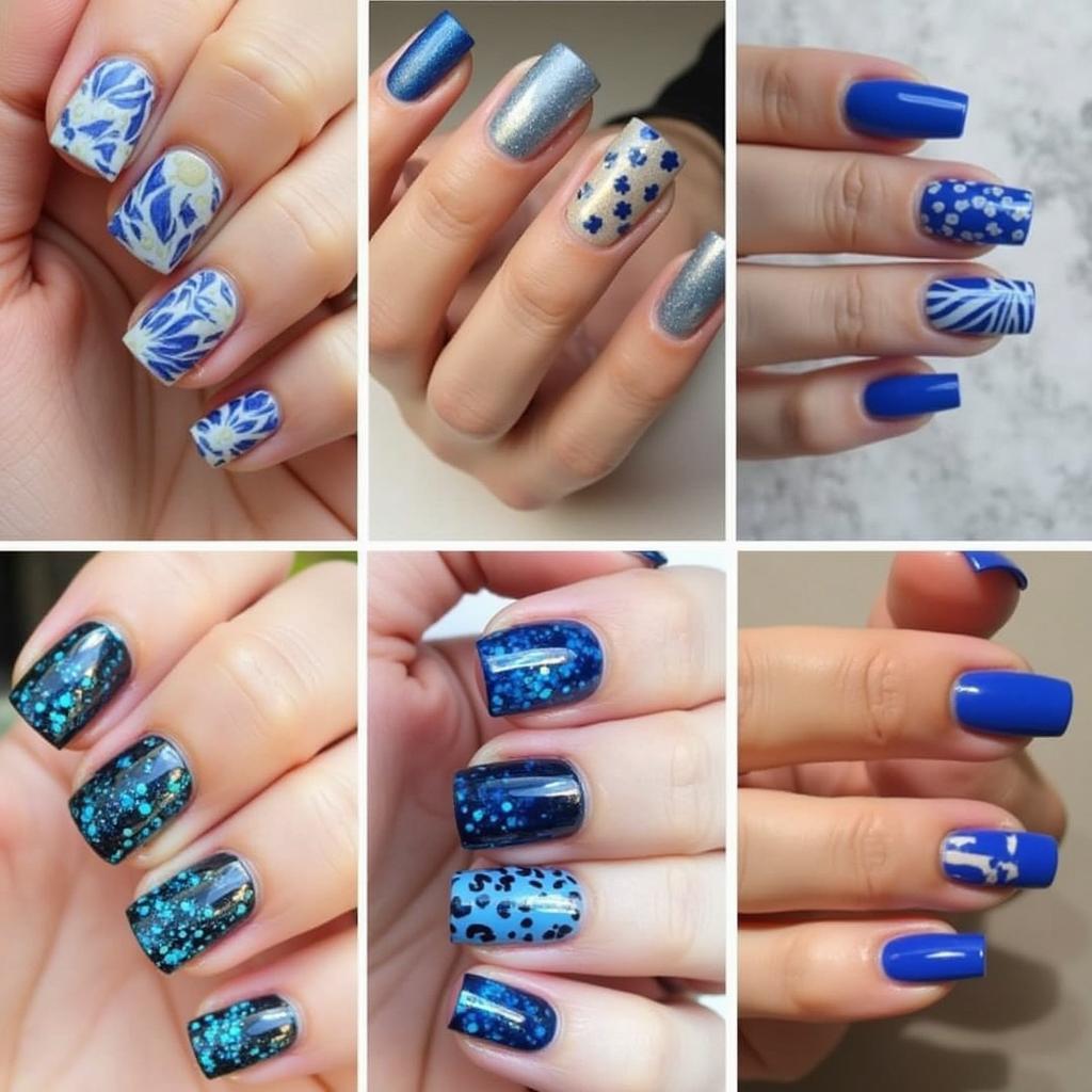 Inspiring Blue Nail Art Ideas for 2024