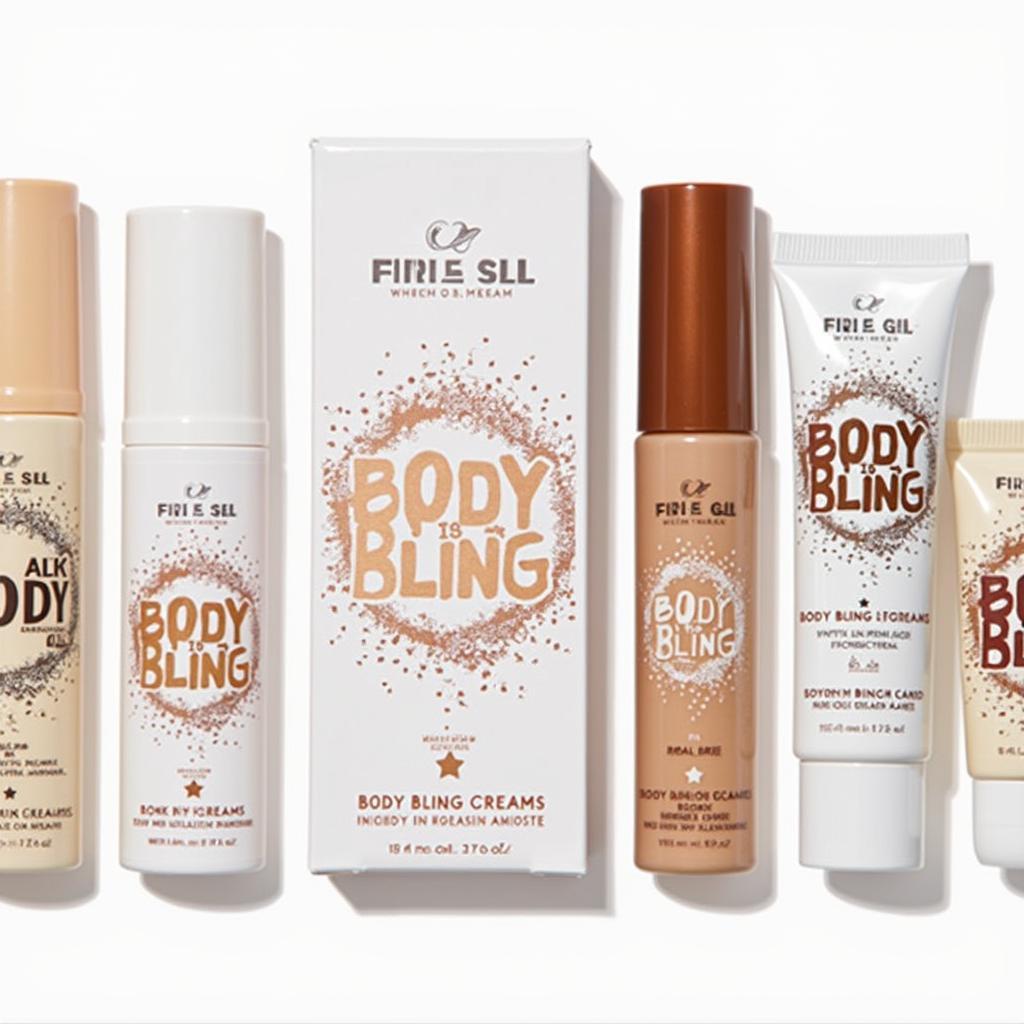 Different Types of Body Bling Cream