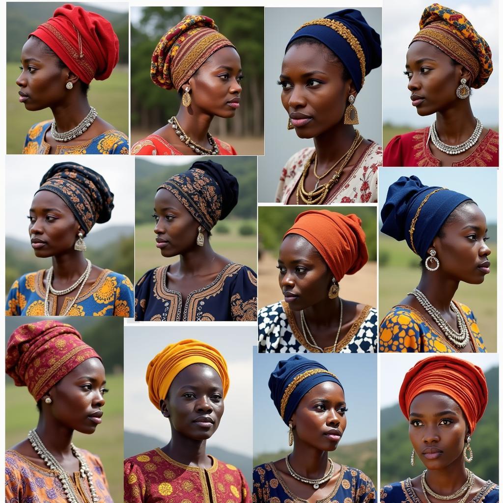 Traditional Bonnet African Styles