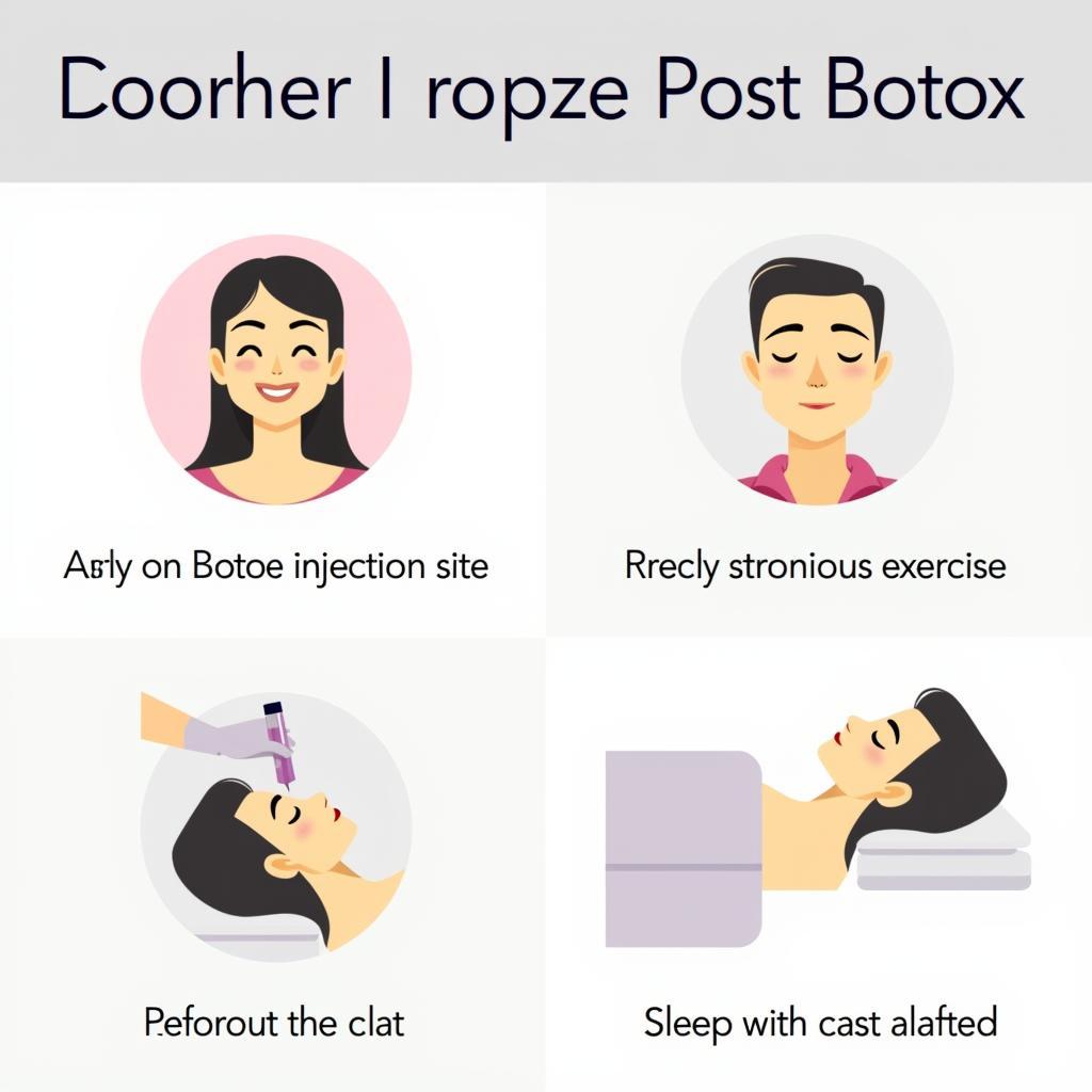 Post-Botox Care Tips