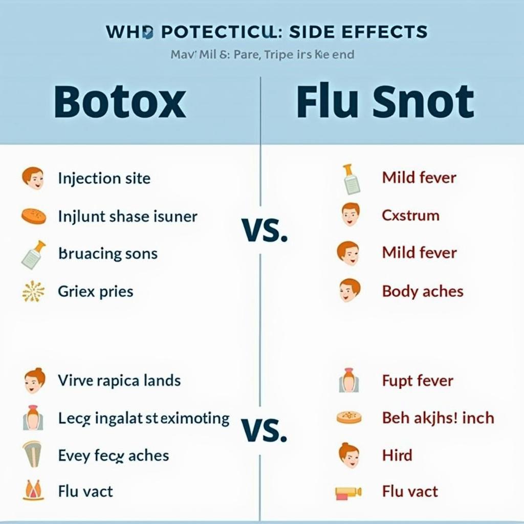 Potential Side Effects of Botox and Flu Shot