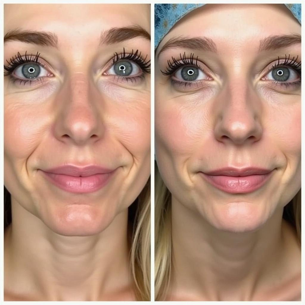 Botox Jawline Slimming Before and After Photos