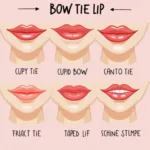 Examples of Bow Tie Lip Shapes