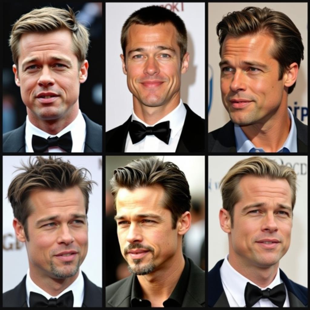 Brad Pitt's Mid-2000s Hairstyles