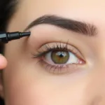 Applying Anastasia Beverly Hills Brow Wiz