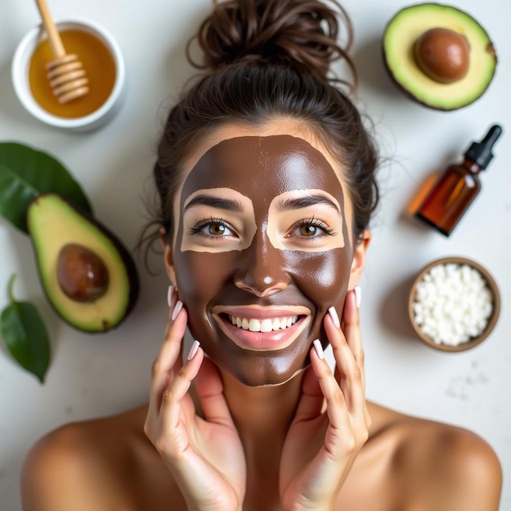 DIY Butter Cocoa Cream Face Mask