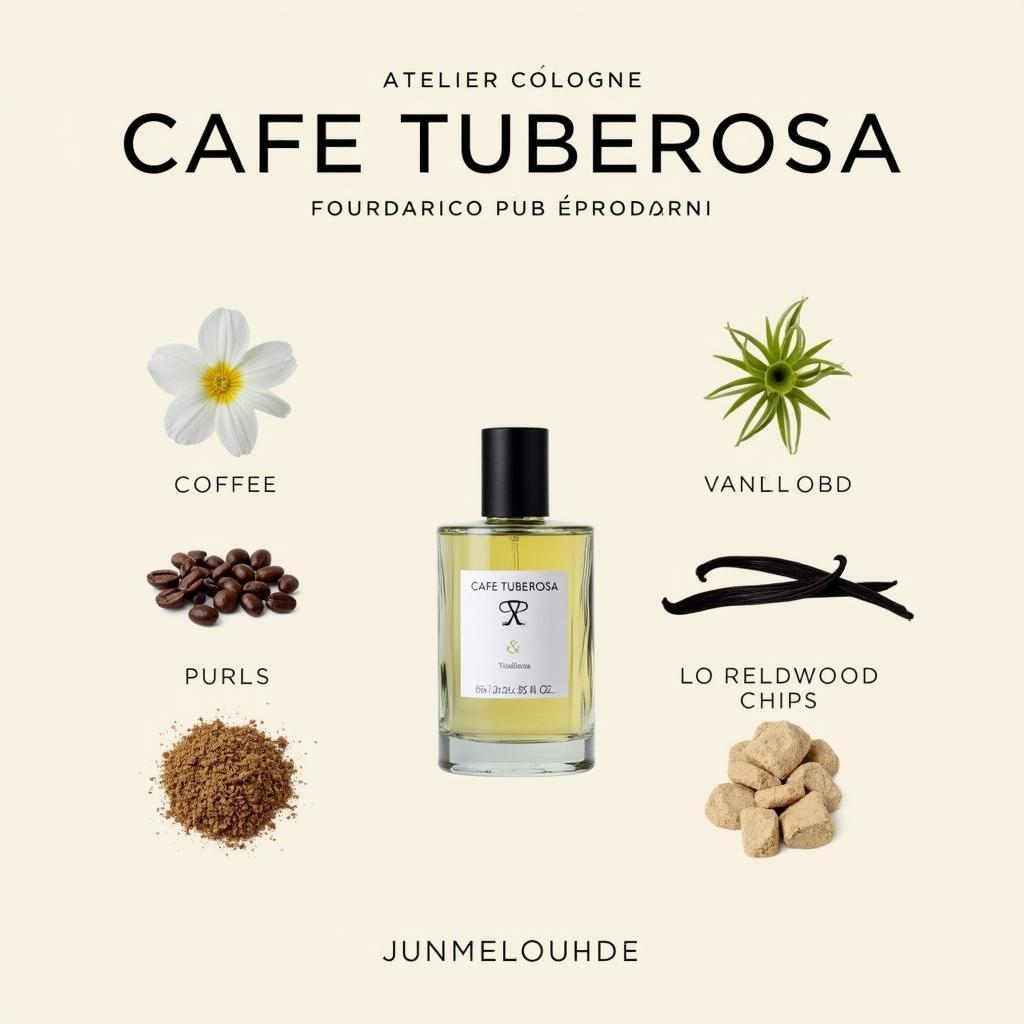 Key Ingredients of Atelier Cologne Cafe Tuberosa