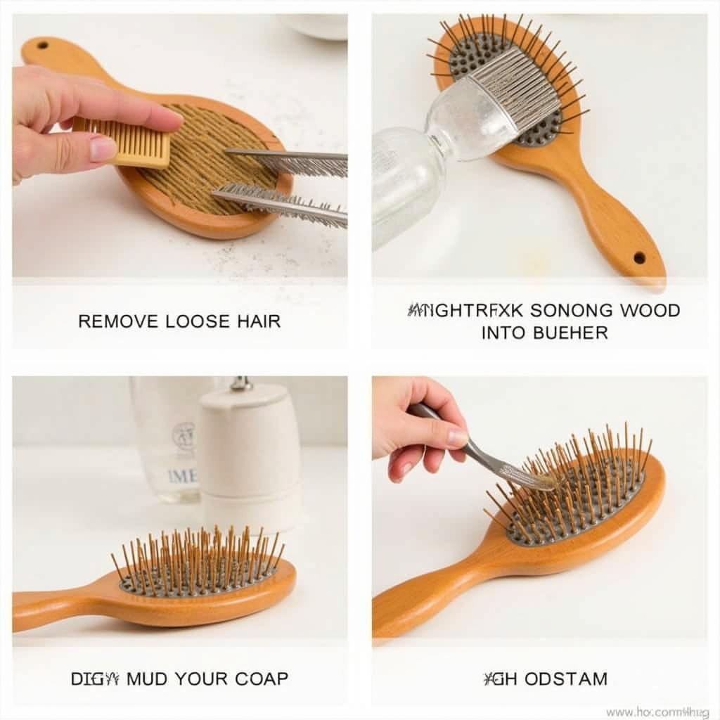 Caring for a Wooden Hair Brush