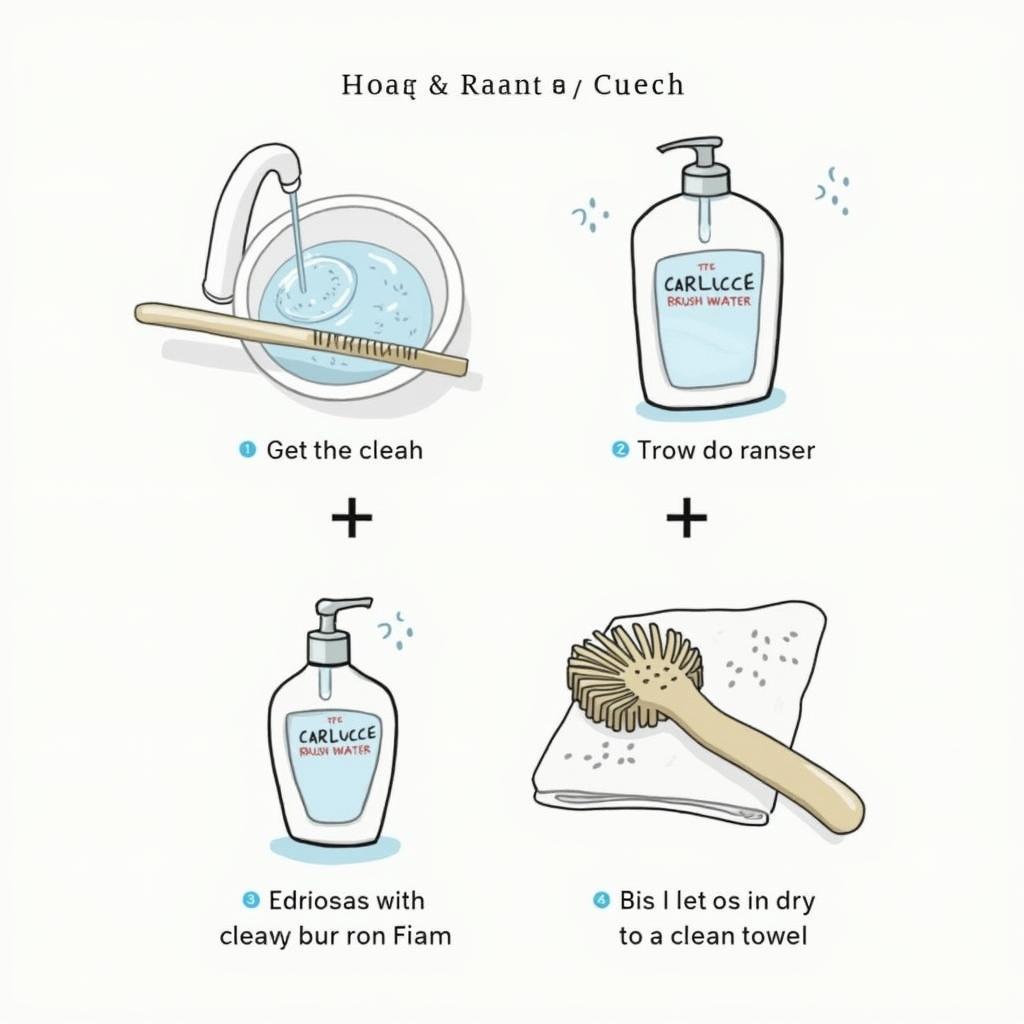 Cleaning the Carlucce Brush: Steps to clean and maintain the Carlucce Brush