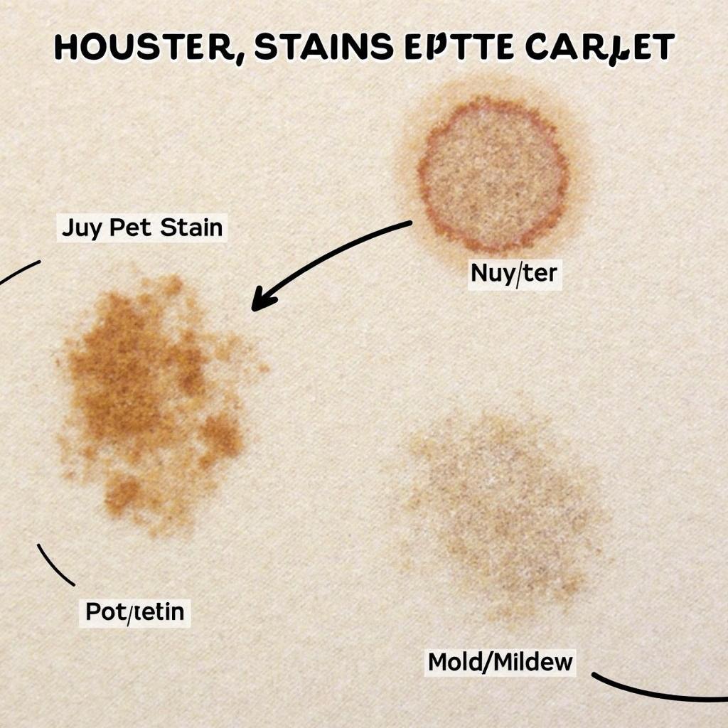 Identifying Common Carpet Stains