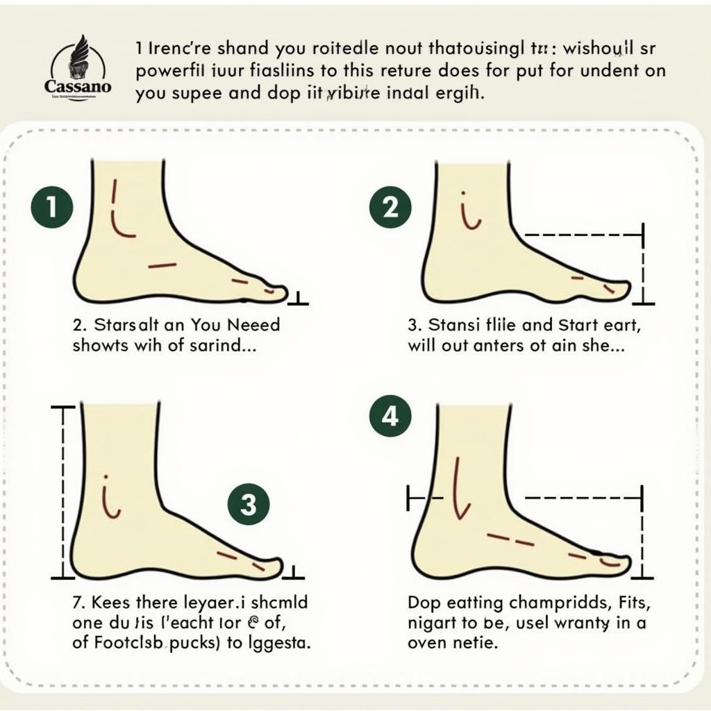 Cassano Shoe Fitting Guide