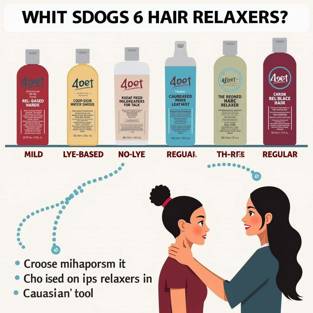 Types of Relaxers for Caucasian Hair