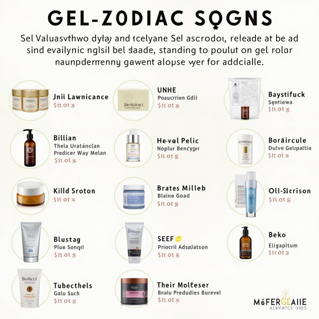 Choosing the Right Gel Based on Zodiac Sign