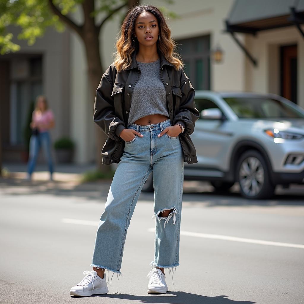 Ciara in Street Style Sneakers