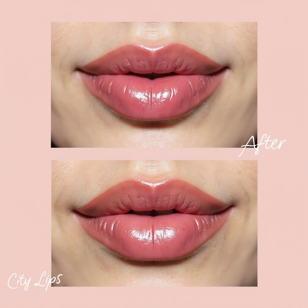 City Lips Before and After Results