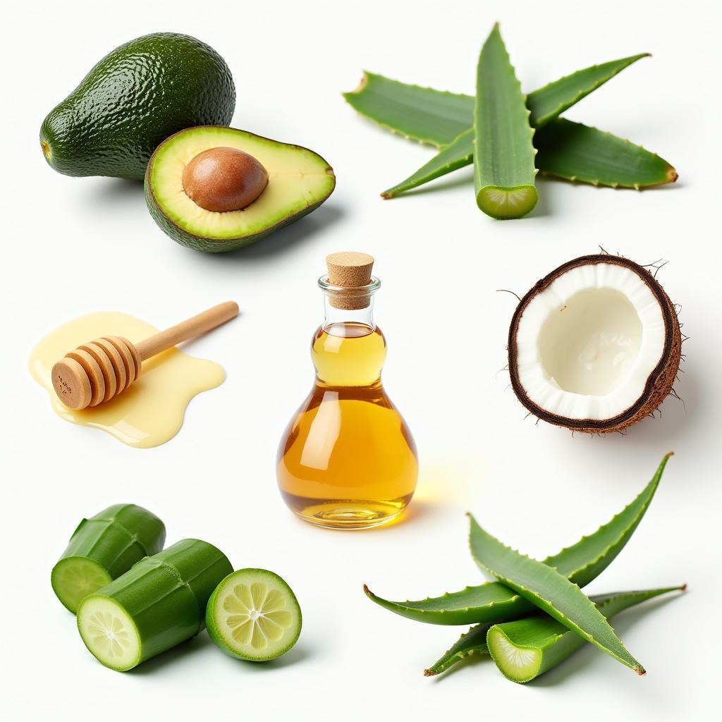 Natural Ingredients for Clean Hair Masks