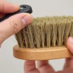 Removing Hair from a Boar Bristle Brush