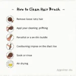 Steps to Clean a Hair Brush