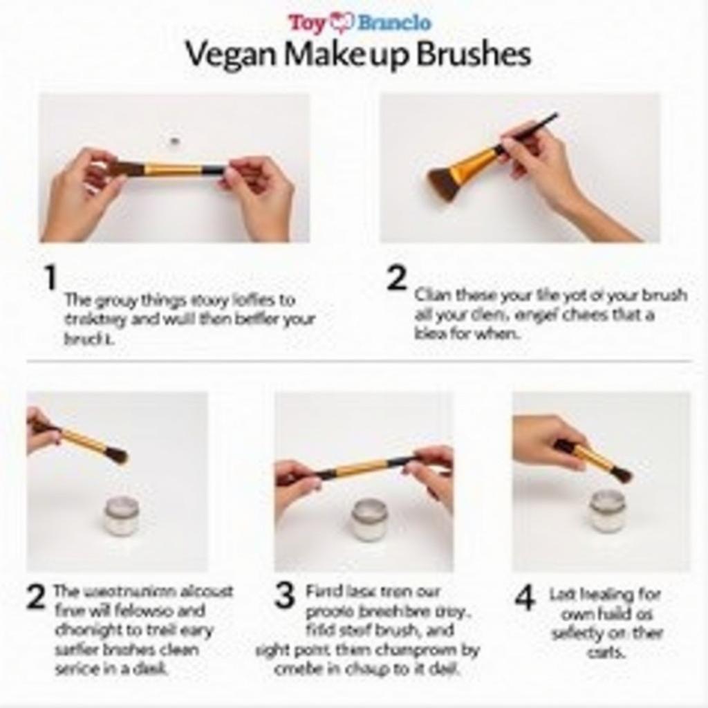 Cleaning Vegan Makeup Brushes