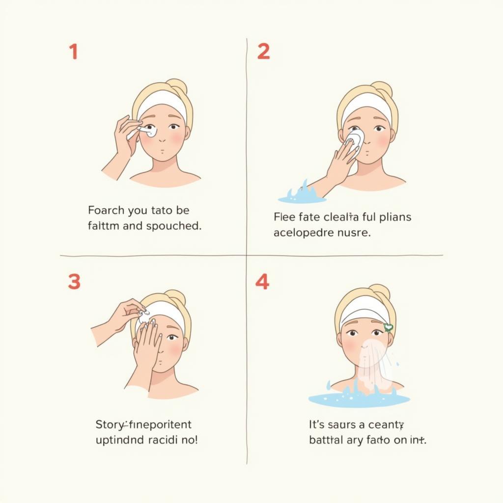 How to apply cleansing balm effectively.