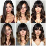 Various Collarbone Length Hairstyles