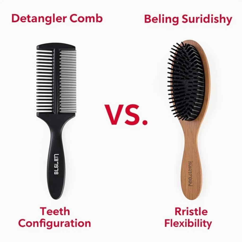 Detangler Comb vs. Regular Brush