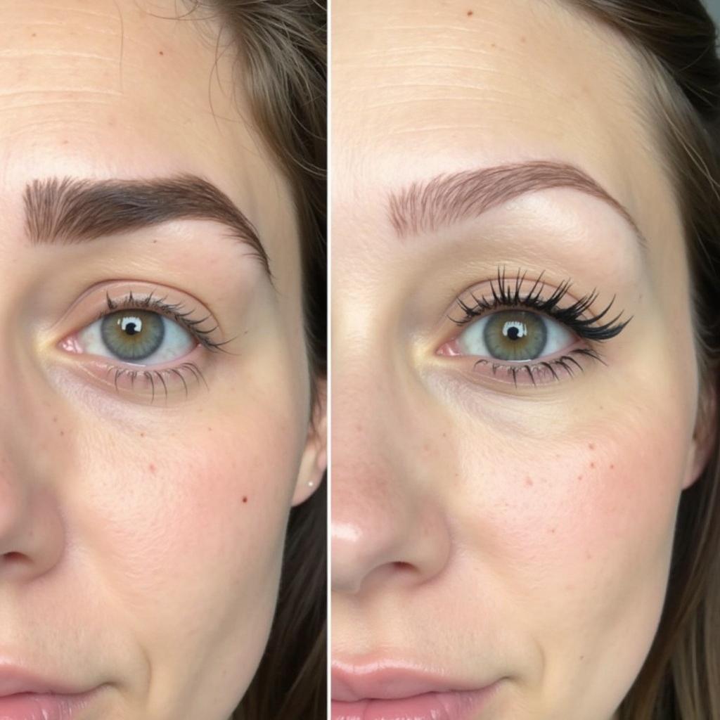 Combination Brows (Hybrid Technique) Before & After