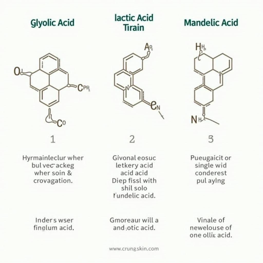 Common AHA Ingredients