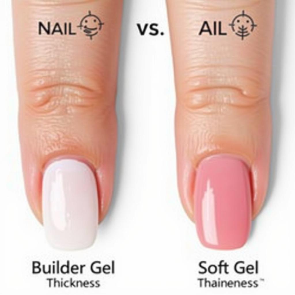 Comparing Builder and Soft Gel Nails