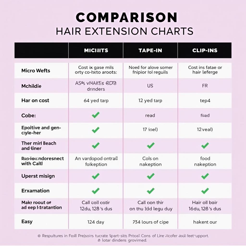 Comparing Different Hair Extension Methods