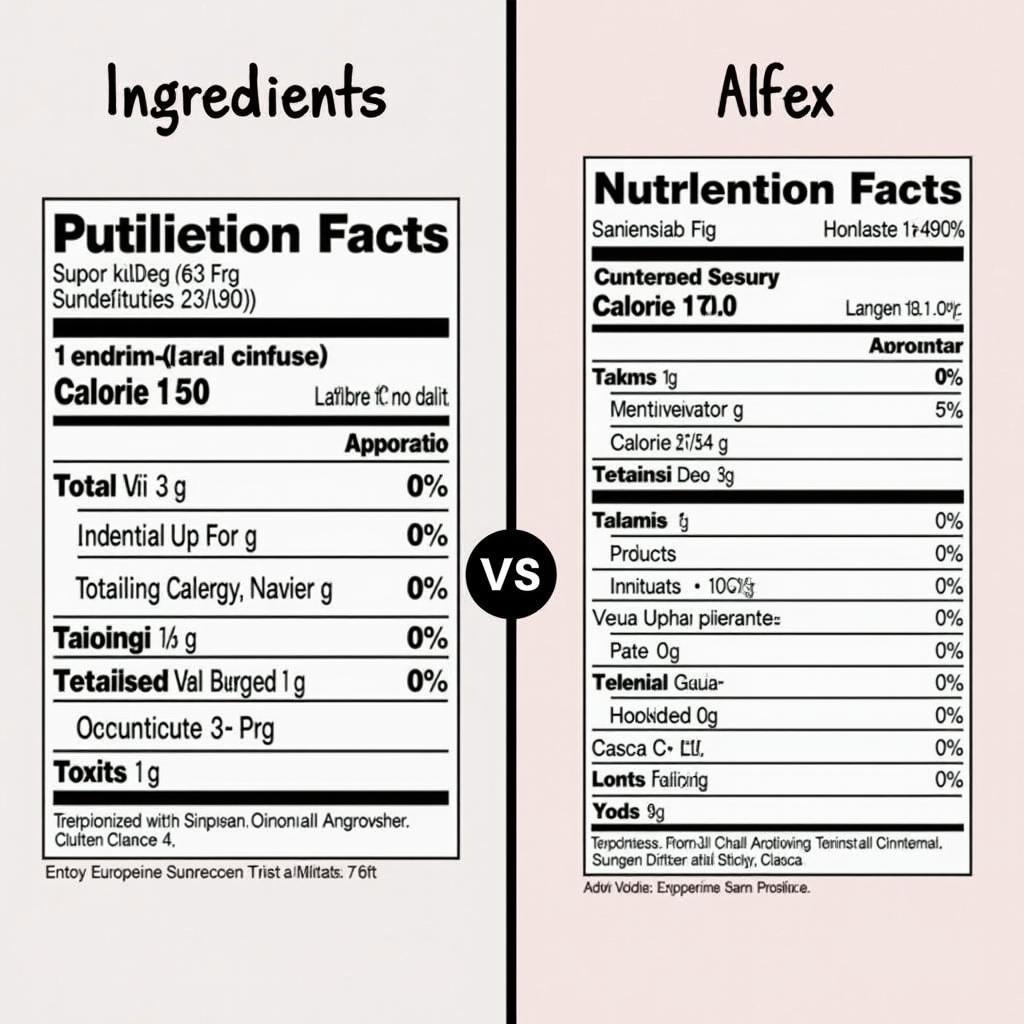 Comparing Hair Product Ingredients