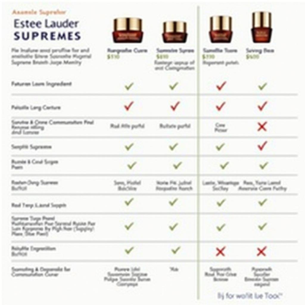 Comparing Estee Lauder Revitalizing Supreme with Dupes