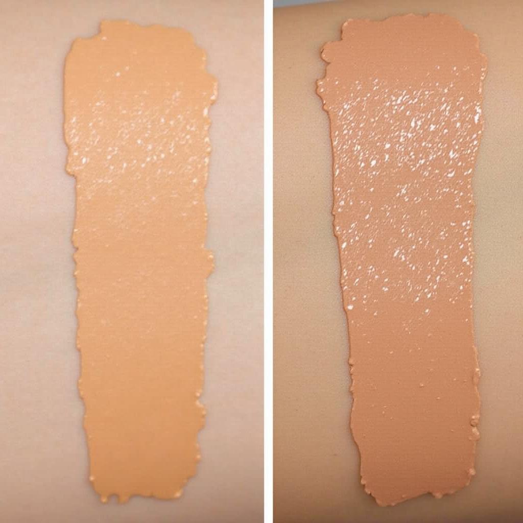 Comparing Tanning Cream Results