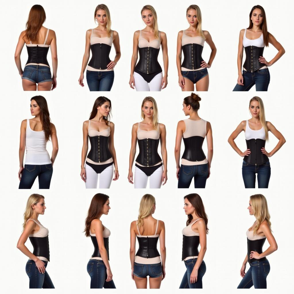 Different Styles of Corsets Worn Under Clothing