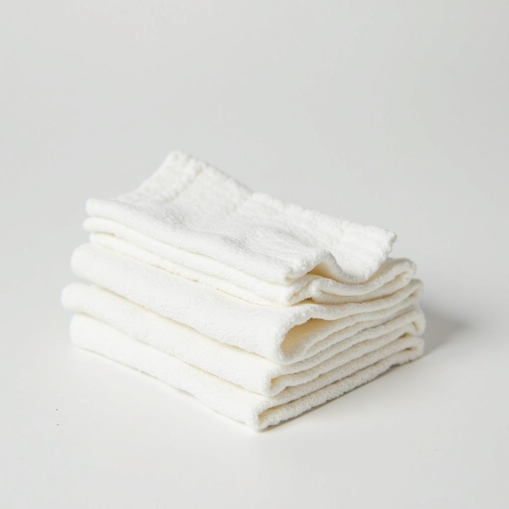 Soft and Absorbent Cotton Cloth Strips