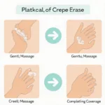 Applying Crepe Erase