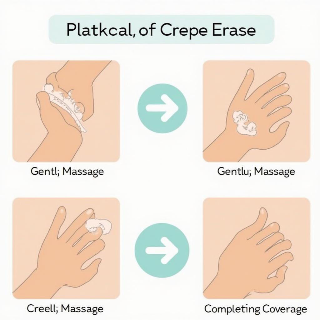 Applying Crepe Erase