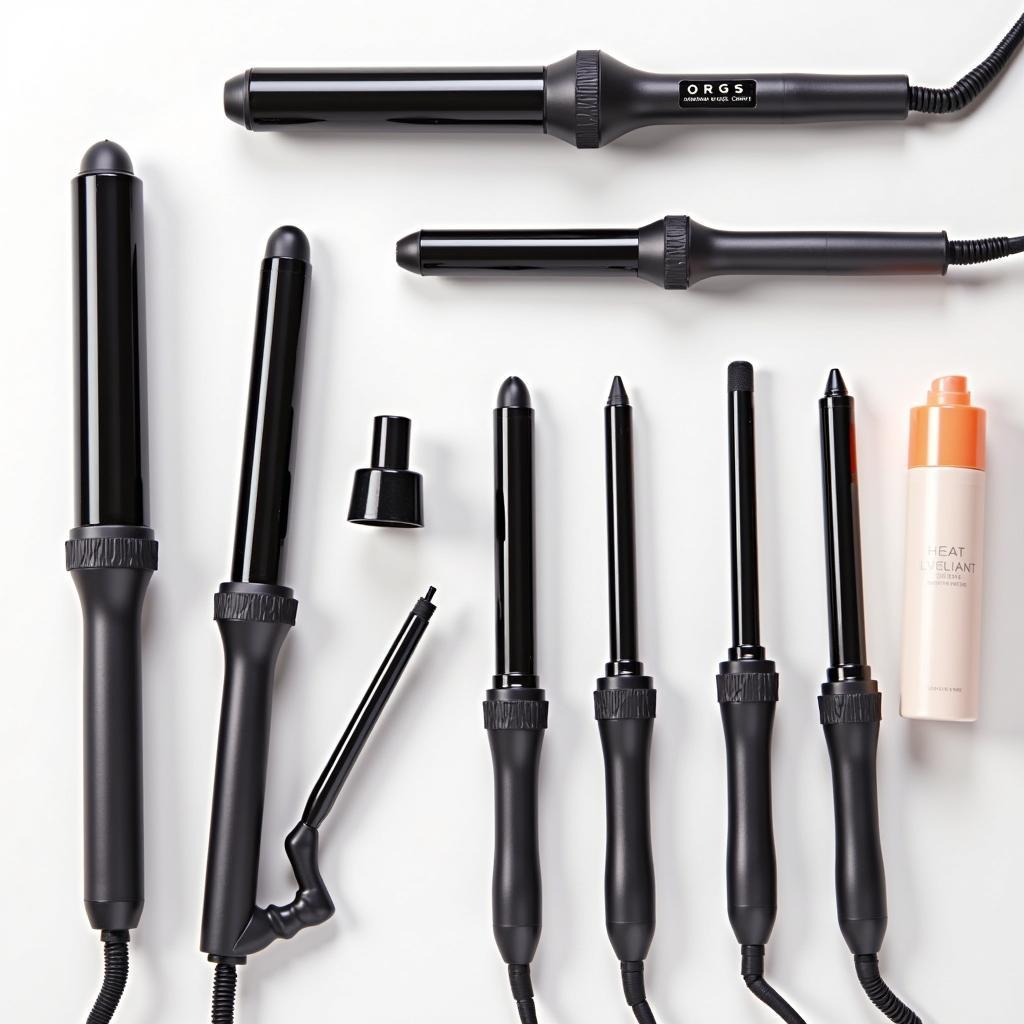 Different Types of Curling Irons and Wands for Hair Styling