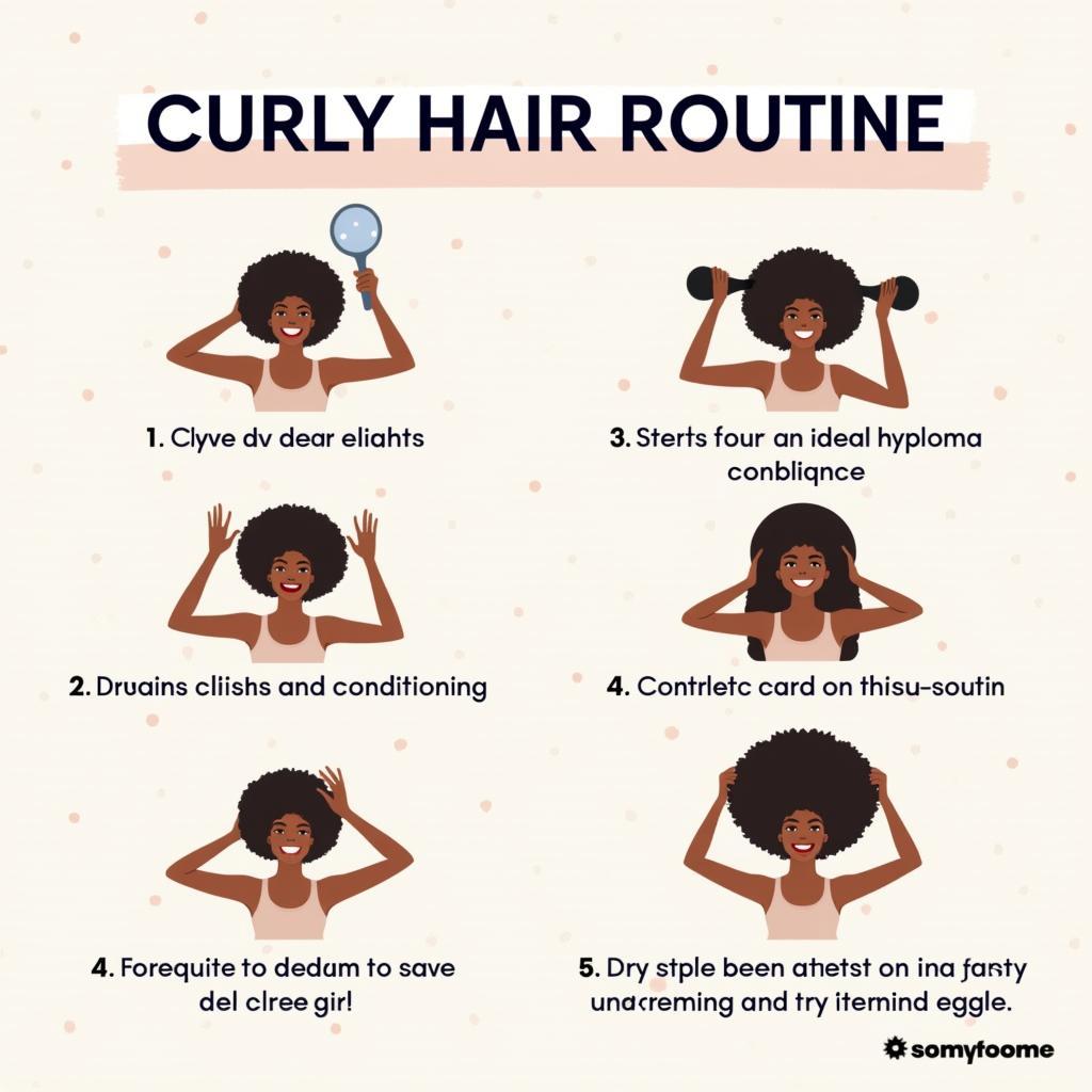 Step-by-Step Curly Hair Routine