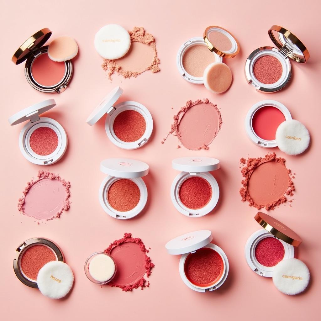 Variety of Cushion Blush Shades