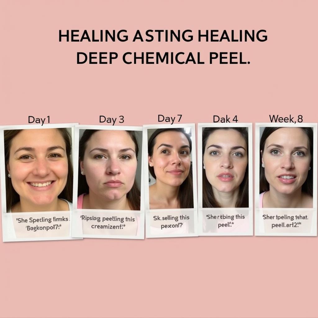 Deep Chemical Peel Healing Stages - A Week-by-Week Progression