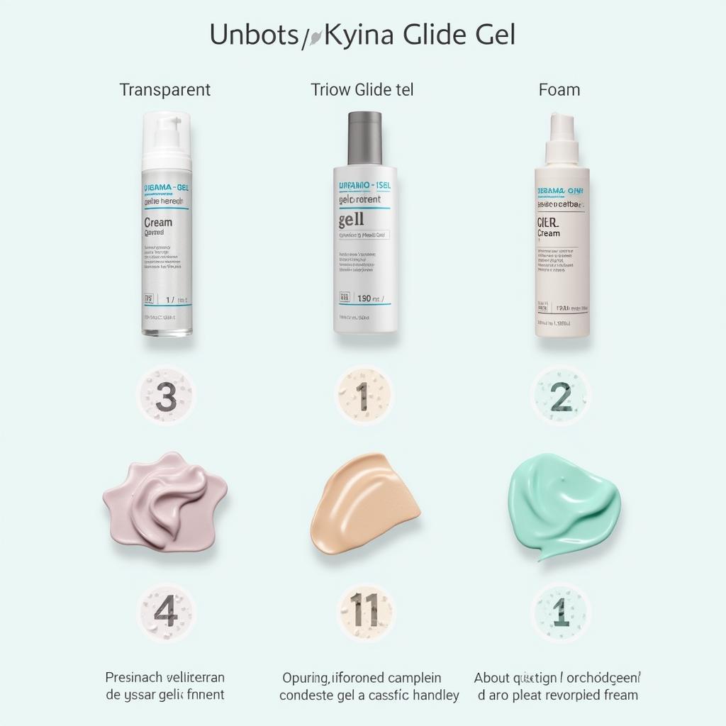 Different Types of Derma Glide Gel