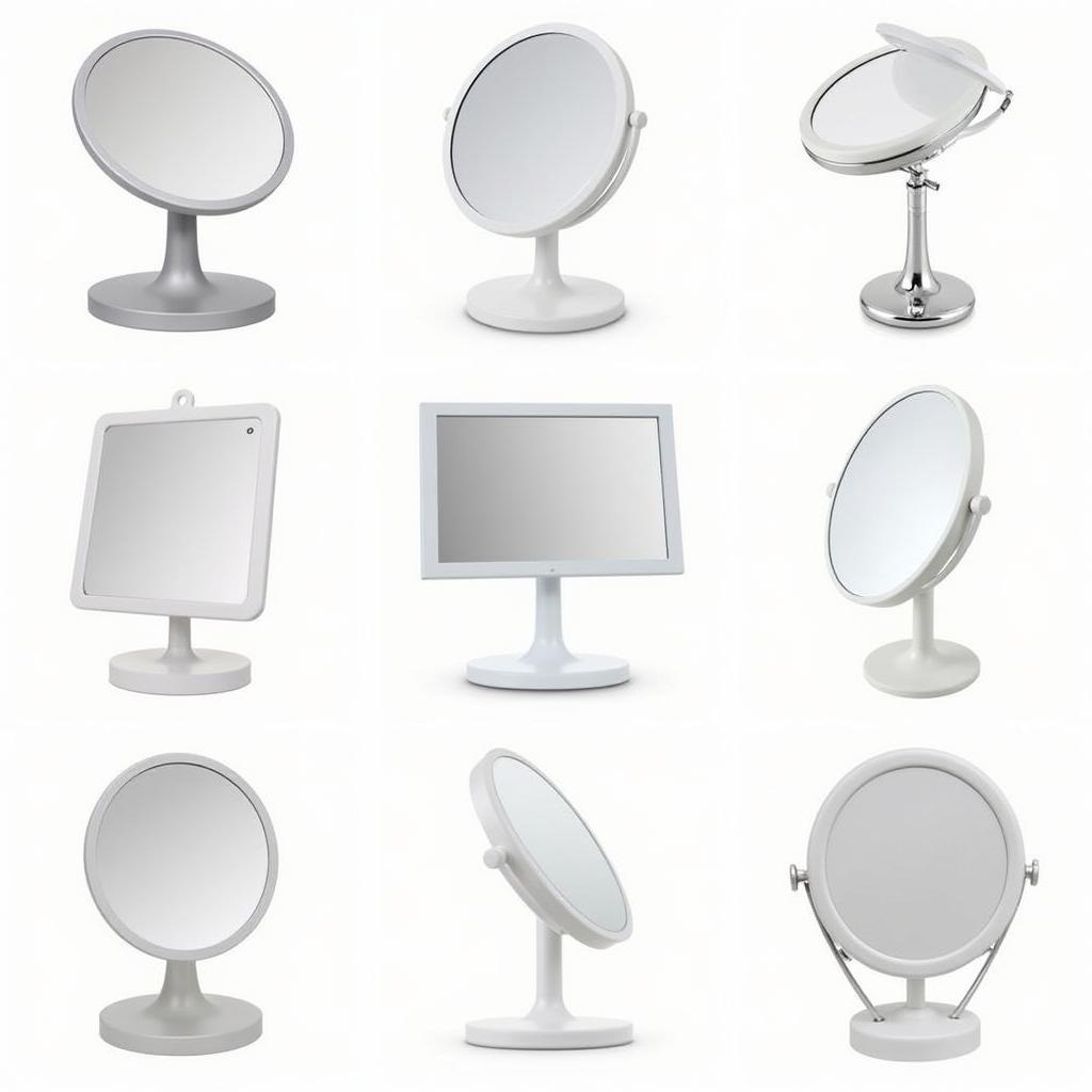 Variety of Battery Operated Makeup Mirrors