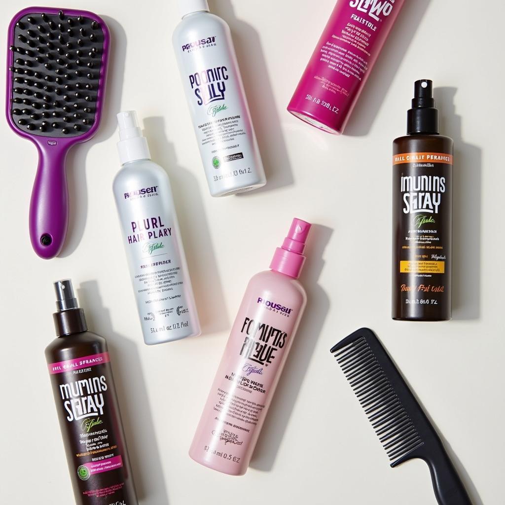 Types of Curly Hair Sprays