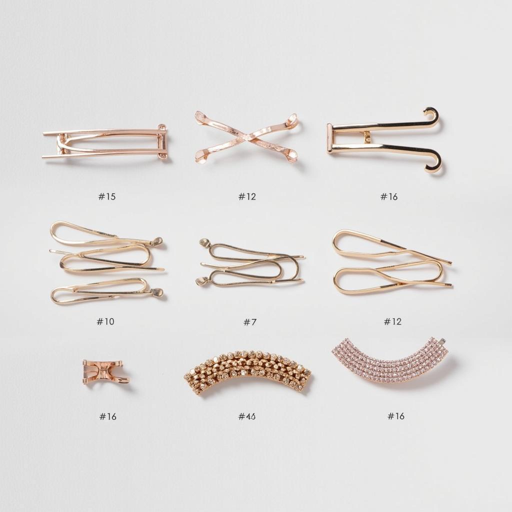 Different Hair Clips for Long Hair