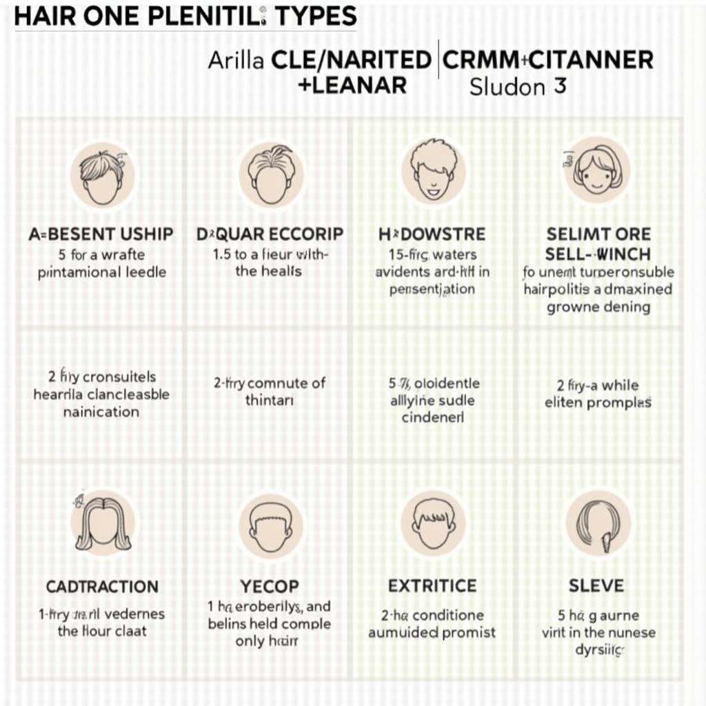 Different Hair Types and Cleanser Conditioner