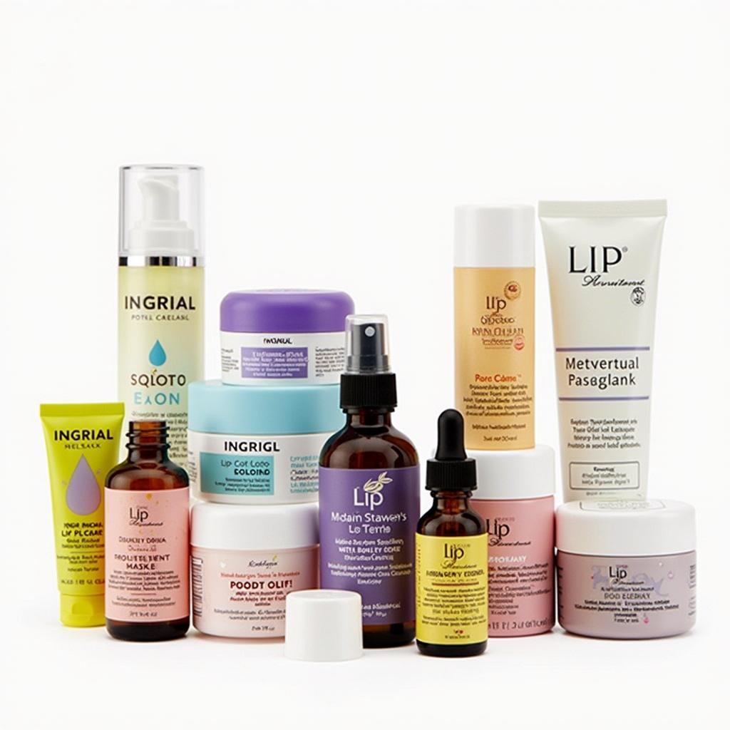 Various Lip Care Products